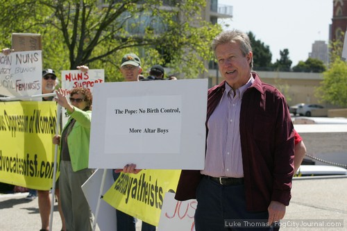 California State Director for American Atheists Larry Hicok.