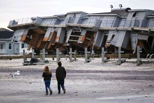 Hurricane Sandy, Sea Bright, New Jersey