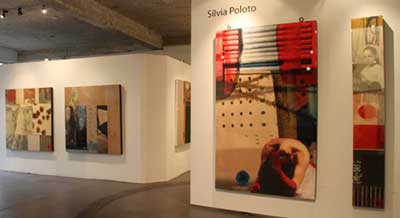 Artiste Silvia Poloto's latest work is on display at The McLoughlin Gallery, 49 Geary.
