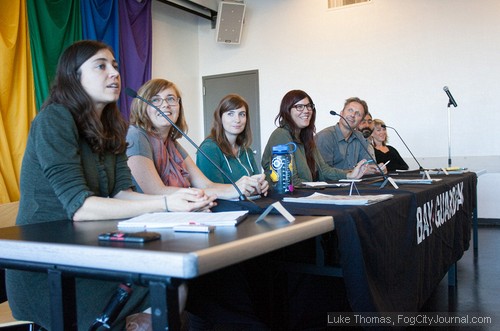 The SFBG editorial panel included News Editor Rebecca Bowe, Art Director Brooke Robertson, Senior A&E Editor Cheryl Eddy, Music Editor Emily Savage, Editor Steven T. Jones and Publisher Marke Bieschke.