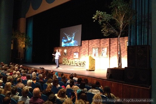 The 24th annual National Bioneers conference was held last week in San Rafael.  Photos by Andrew Resignato.