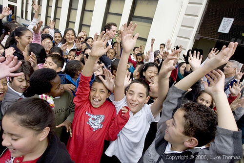 With gentrification sweeping through San Francisco, concerns are being raised about dwindling diversity in San Francisco schools.  File photo by Luke Thomas, 2006.