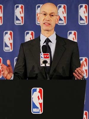 NBA Commissioner Adam Silver banned Clippers owner Donald Sterling for life Tuesday. Photo: Andy Marlin, USA TODAY Sports.
