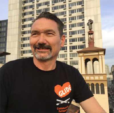 Glide Memorial HIV/Hep-C Service Manager Paul Harkin.