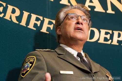 San Francisco Sheriff Ross Mirkarimi held a press conference, 7/10/15, to "set the record straight" over the shooting death of Kate Steinle by convicted, undocumented felon, Juan Francisco Lopez-Sanchez on July 1. Photos by Luke Thomas.