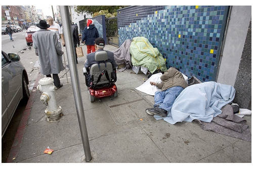 Seventy-one percent of homeless persons in San Francisco are foremerly housed San Franciscans. File photo by Luke Thomas