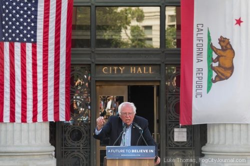 Senator Bernie Sanders.