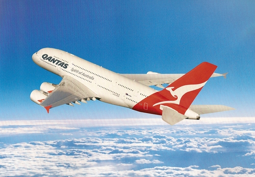 Marc Newson, Australian industrial designer responsible for the interior  design of the Qantas A380 fleet Qantas welcomes its first A380 jet to  Australia. The aircraft, named after 92 year old Australian aviation