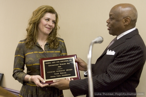 International Women's Day Awards Breakfast, San Francisco, 3/8/10\n\nPhoto by Luke Thomas, FogCityJournal.com