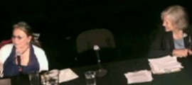 roseanne barr, jill stein, green party presidentnal debate, san francisco.